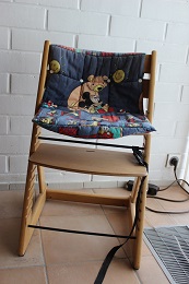 chaise bébé évolutive